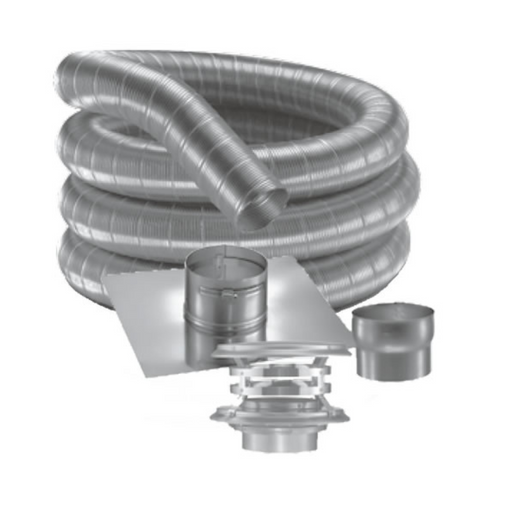DuraVent - 6" DuraFlex 304 Basic Kit-United Backyard