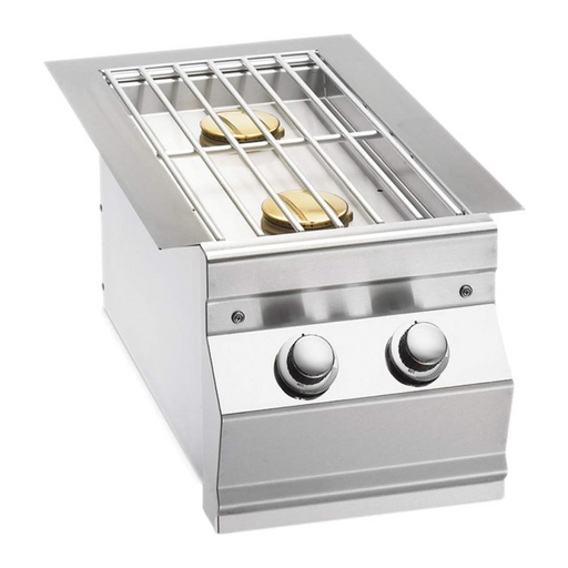 Fire Magic - 11.5" Built-In Double Side Burner with Hot Surface Ignition for Aurora Grills - Natural Gas-United Backyard