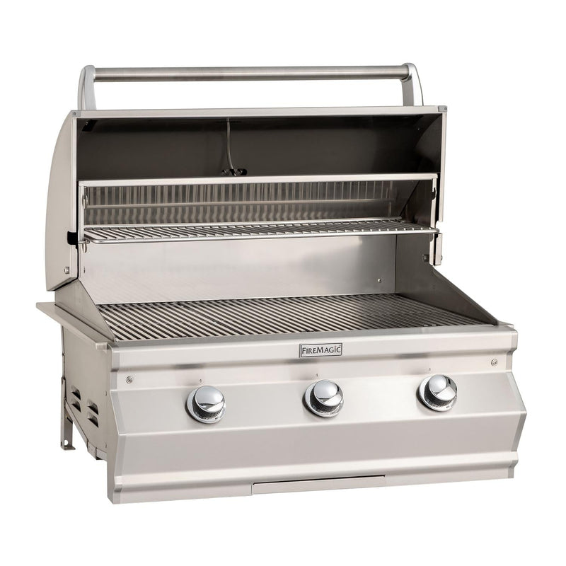Fire Magic - Choice C540I 30" Built-In Grill with Analog Thermometer - Natural Gas-United Backyard