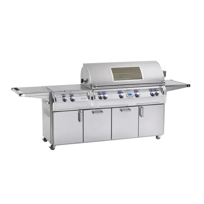 Fire Magic - Echelon Diamond 48-Inch Freestanding Grill with Rotisserie, Infrared Burner, Power Burner and Digital Thermometer, Natural Gas-United Backyard