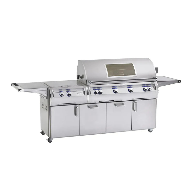 Fire Magic - Echelon Diamond E1060s 48-Inch A Series Freestanding Gas Grill With Rotisserie, Power Burner, Analog Thermometer & Magic View Window, Natural Gas-United Backyard