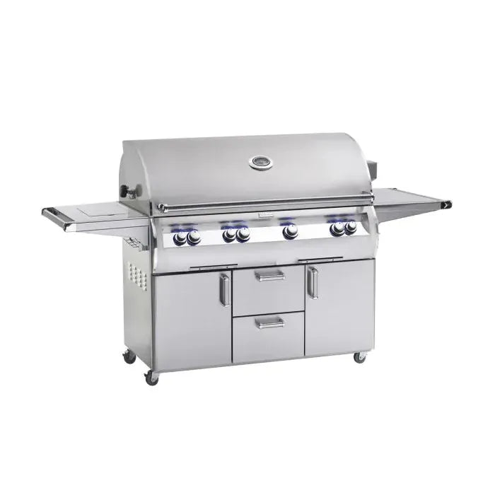 Fire Magic - Echelon Diamond E1060s 48-Inch A Series Freestanding Gas Grill With Rotisserie, Single Side Burner & Analog Thermometer, Natural Gas-United Backyard