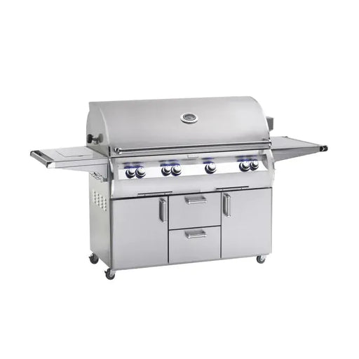 Fire Magic - Echelon Diamond E1060s 48-Inch A Series Freestanding Gas Grill With Rotisserie, Single Side Burner & Analog Thermometer, Natural Gas-United Backyard
