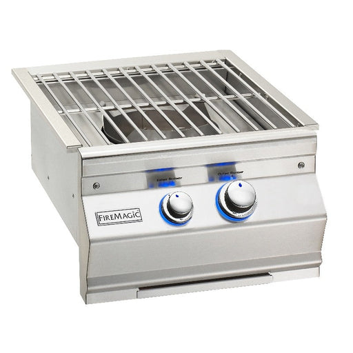 Fire Magic Grills - Aurora 19 Inch Built-In Power Burner with Stainless Steel Grid, Liquid Propane-United Backyard