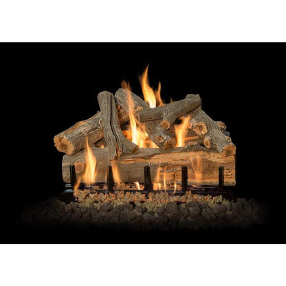 Grand Canyon - 18" to 42" Arizona Juniper See Through Vented Gas Logs-United Backyard