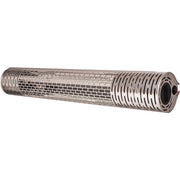 Hanover - 30.7" Electric Infrared Carbon Lamp 2 w/ heat levels and Remote Control - Silver-United Backyard