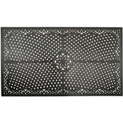 Hanover - Brigantine 7pc: 4 Sling Chairs, 2 Sling Swivel Rockers, 40x70" Cast Table - Cast/Tan-United Backyard