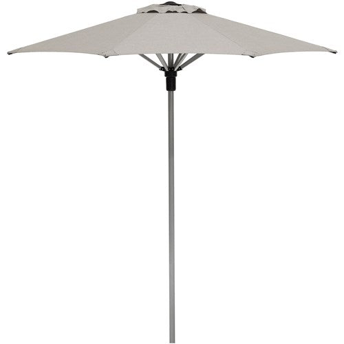 Hanover - Commercial Aluminum 7.5' Umbrella Sunbrella Cast Ash - Cast Ash-United Backyard