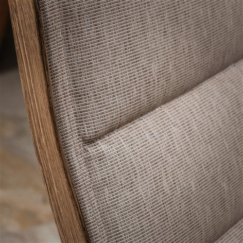 Hanover - Fairhope 7pc Dining Set: 6 Swivel Chairs and 74x40 Tressle Table - Tan-United Backyard