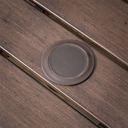 Hanover - Fairhope 7pc Dining Set: 6 Swivel Chairs and 74x40 Tressle Table - Tan-United Backyard