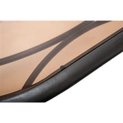 Hanover - Gramercy Woven Coffee Table with Glass Top-United Backyard