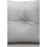 Hanover - Lavallette 7pc: 6 Swivel Dining Chairs, Rectangle Glass Table, Umbrella & Base - Silver-United Backyard