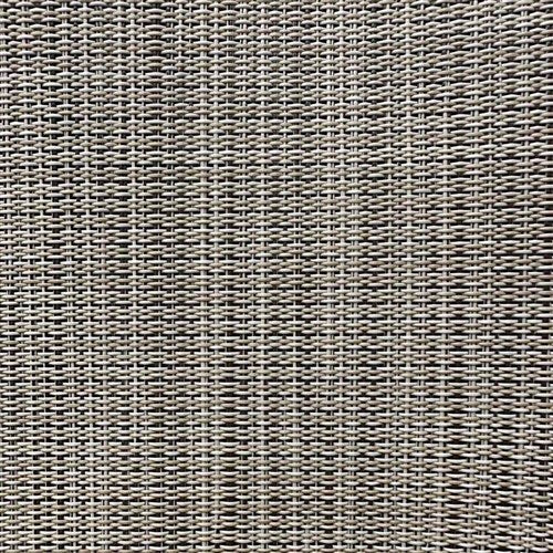 Hanover - Lisbon 7pc Dining: 6 Sling Stationary Chairs and 39"x68" Cast Table - Tan/Brown-United Backyard