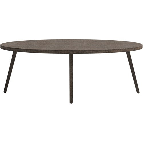 Hanover - Monterey 5pc Seating Set: 2 Arm Chairs, Sofa, Coffee Table, Side Table - Grey/Brown-United Backyard