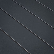 Hanover - Naples 11pc: 10 High Back Padded Sling Chairs, Aluminum Extension Table - Gray/Gray-United Backyard