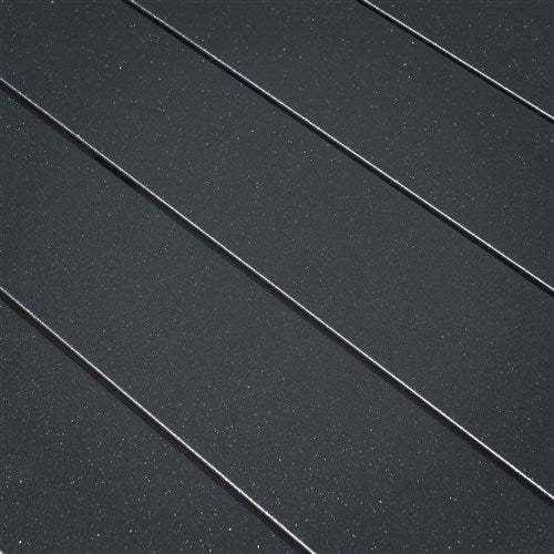 Hanover - Naples 11pc: 10 High Back Padded Sling Chairs, Aluminum Extension Table - Gray/Gray-United Backyard