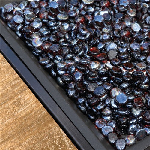 Hanover - Summer Nights 5pc: 4 cushion rockers, woven fire pit with wood tile top - Tan/Durastone-United Backyard