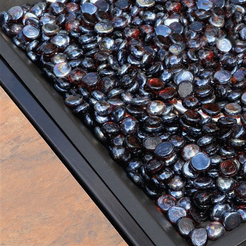 Hanover - Traditions 5pc: 4 Deep Seating Rockers and Woven Fire Pit with Tile Top - Tan/Bronze-United Backyard