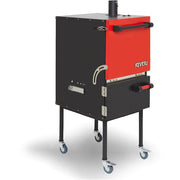 Keveri - H1 Charcoal Oven, Grills/Smoker/Pizza Incl Grill Cover & SS Tongs - Medium Rare-United Backyard
