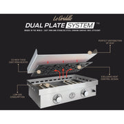 Le Griddle - 16" Built-In or Countertop Single Burner "Wee" Griddle-United Backyard