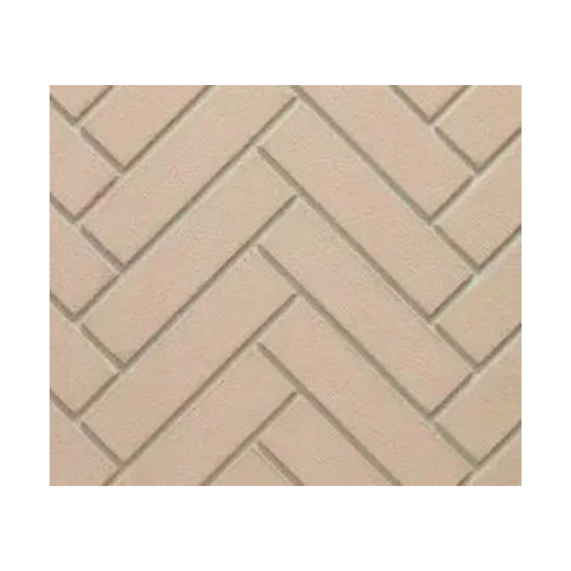 Majestic - Antler Velvet Herringbone Stacked Interior Brick Panels for Castlewood 42" Wood Burning Fireplace-United Backyard