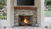 Majestic - Courtyard 42" Traditional Outdoor Vent Free Natural Gas Fireplace With IntelliFire Ignition System-United Backyard