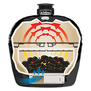 Primo - Oval XXL 500 Ceramic Charcoal Grill Head-United Backyard