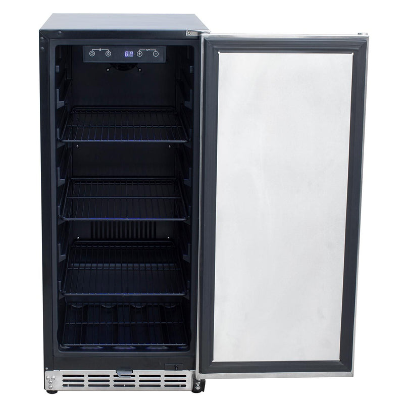 Summerset - 15" Outdoor Rated Fridge w/Stainless Door-United Backyard