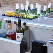 Summerset - 30" Stainless Steel Built-In Beverage Center & Prep Station with LED Illumination-United Backyard