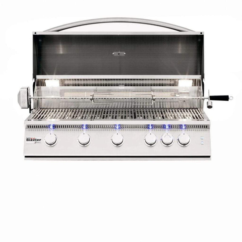 Summerset - Sizzler Pro 40" 5-Burner Built-in Gas Grill-United Backyard
