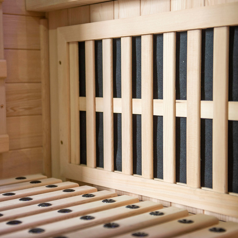 SaunaLume™ 3-Person Low-EMF Infrared Sauna Room – Compact Home Wellness Retreat